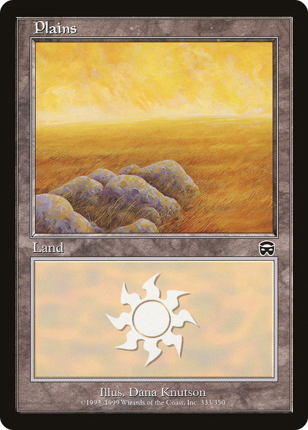 Plains (333) (MMQ-333) - Mercadian Masques Foil