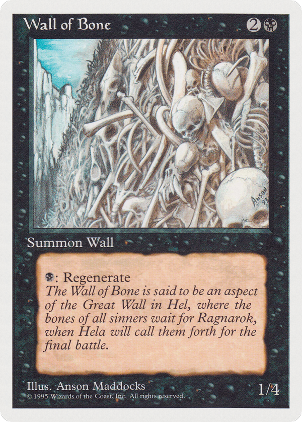 Wall of Bone (RQS-026) - Rivals Quick Start Set