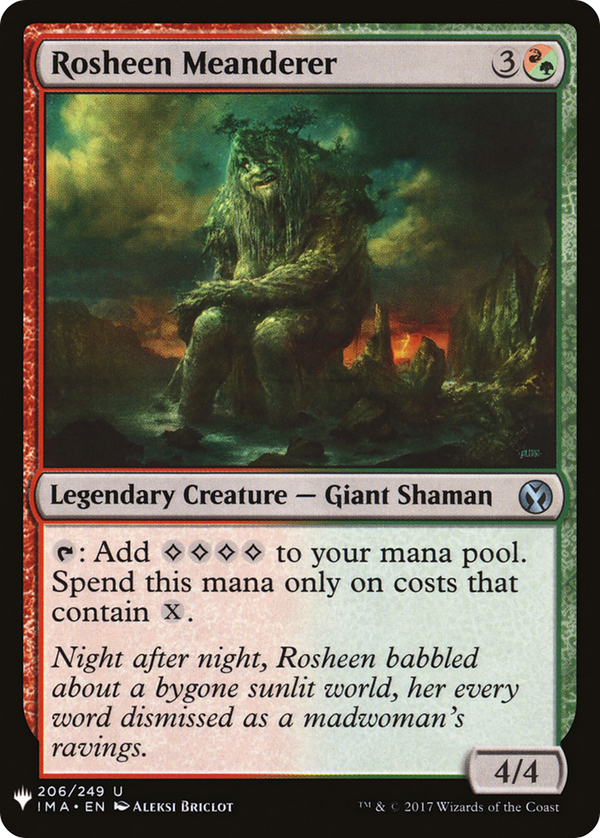 Rosheen Meanderer (LIST-IMA-206) - The List