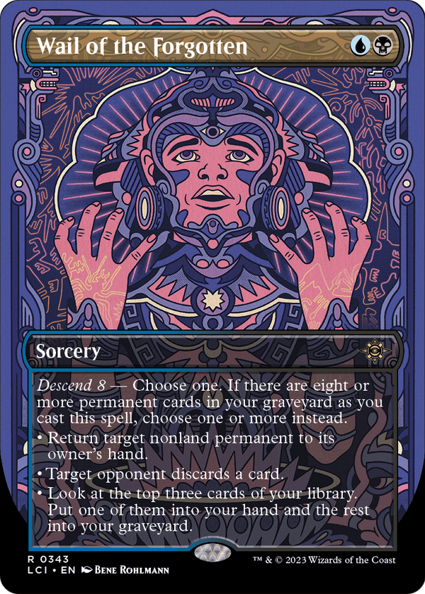 Wail of the Forgotten (Borderless) (LCI-343) - The Lost Caverns of Ixalan