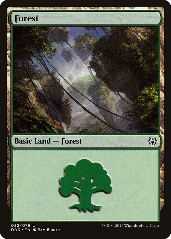 Forest (32) (DDR-032) - Duel Decks: Nissa vs. Ob Nixilis
