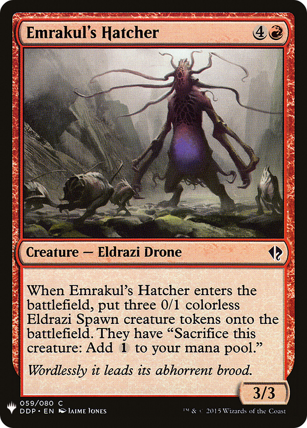 Emrakul's Hatcher (LIST-DDP-59) - The List