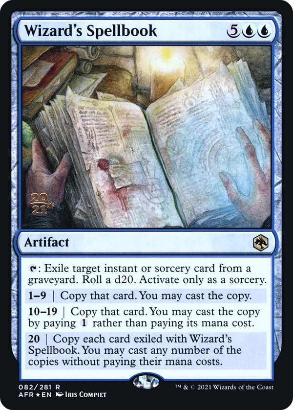 Wizard's Spellbook (PRE-82S) - Adventures in the Forgotten Realms Promos Foil