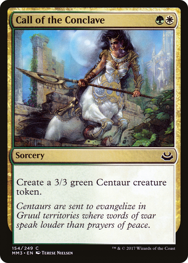 Call of the Conclave (MM3-154) - Modern Masters 2017 Foil