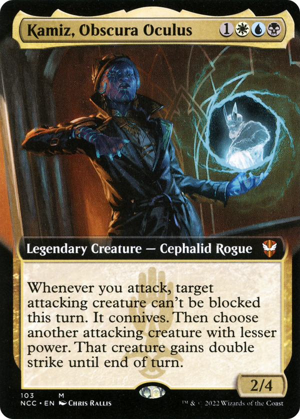 Kamiz, Obscura Oculus (Extended Art) (NCC-103) - New Capenna Commander: (Extended Art)