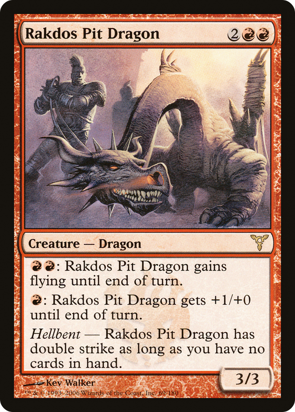 Rakdos Pit Dragon (DIS-069) - Dissension