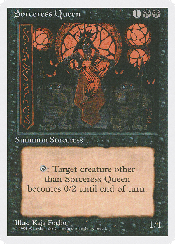 Sorceress Queen (4ED-) - Fourth Edition