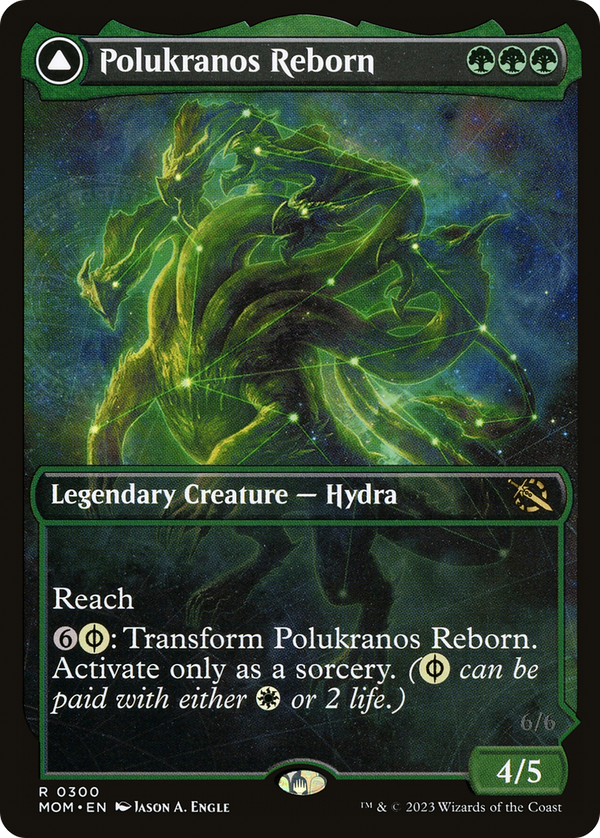 Polukranos Reborn (Showcase) (MOM-300) - March of the Machine: (Showcase) Foil