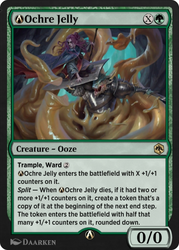 A-Ochre Jelly (AFR-A-196) - Adventures in the Forgotten Realms
