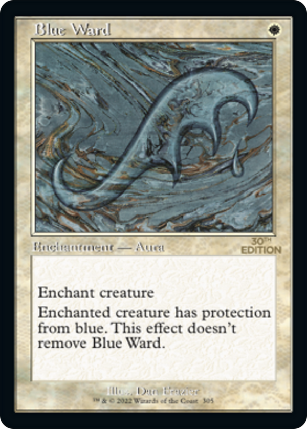 Blue Ward (Retro Frame) (30A-305) - 30th Anniversary Edition