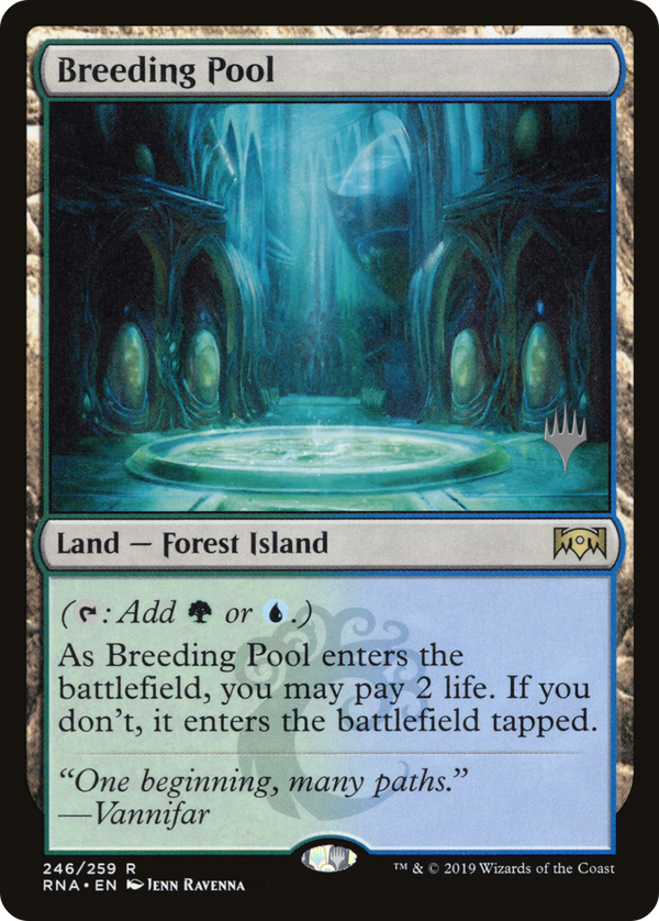 Breeding Pool (PPELD-246) - Ravnica Allegiance Promos Foil