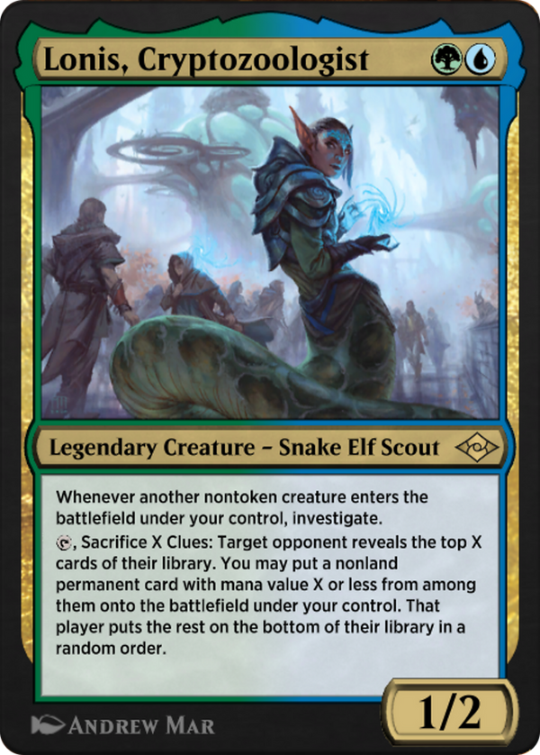 Lonis, Cryptozoologist (J21-703) - Jumpstart: Historic Horizons