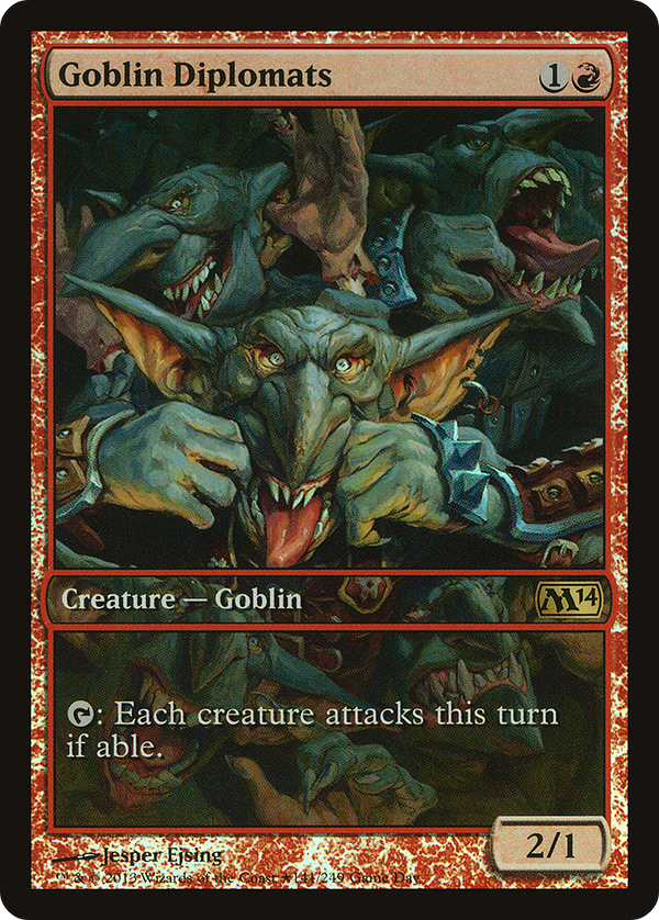 Goblin Diplomats (GAME-141★) - Magic 2014 Promos Foil
