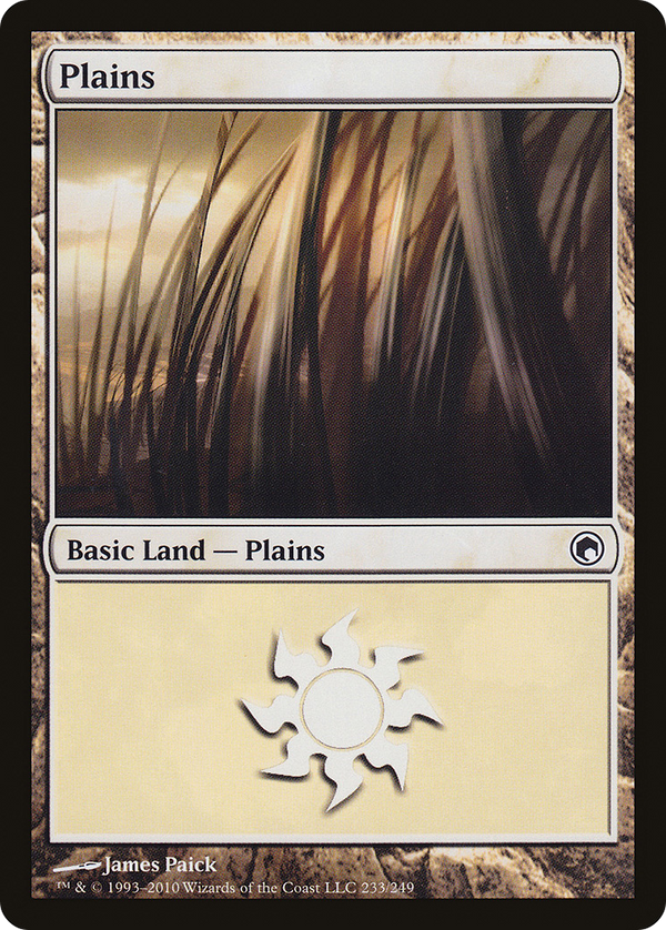Plains (233) (SOM-233) - Scars of Mirrodin