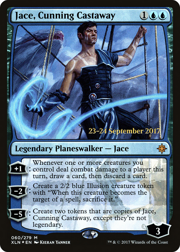 Jace, Cunning Castaway (PRE-60S) - Ixalan Promos Foil