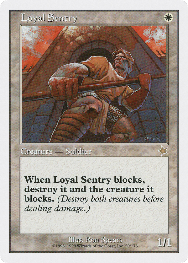 Loyal Sentry (S99-020) - Starter 1999