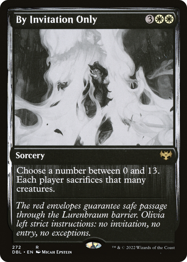 By Invitation Only (DBL-272) - Innistrad: Double Feature Foil