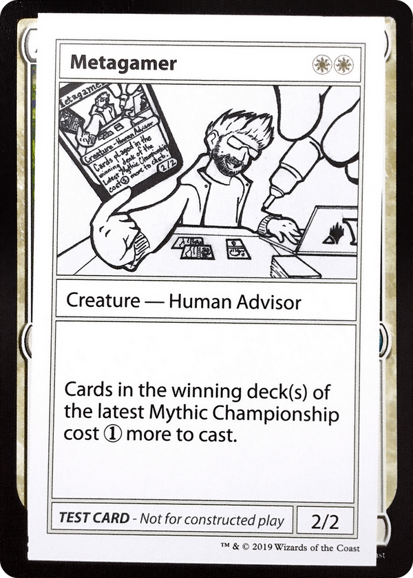 Metagamer (No PW Symbol) (CMB1-) - Mystery Booster Playtest Cards 2021