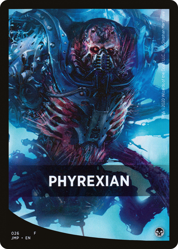 Phyrexian Theme Card (JMP-026) - Jumpstart Front Cards