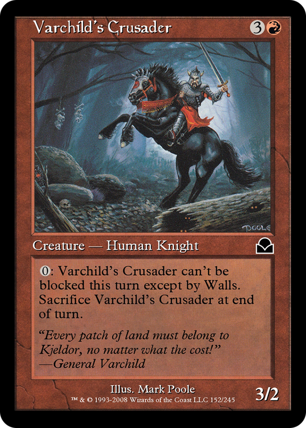 Varchild's Crusader (ME2-152) - Masters Edition II Foil