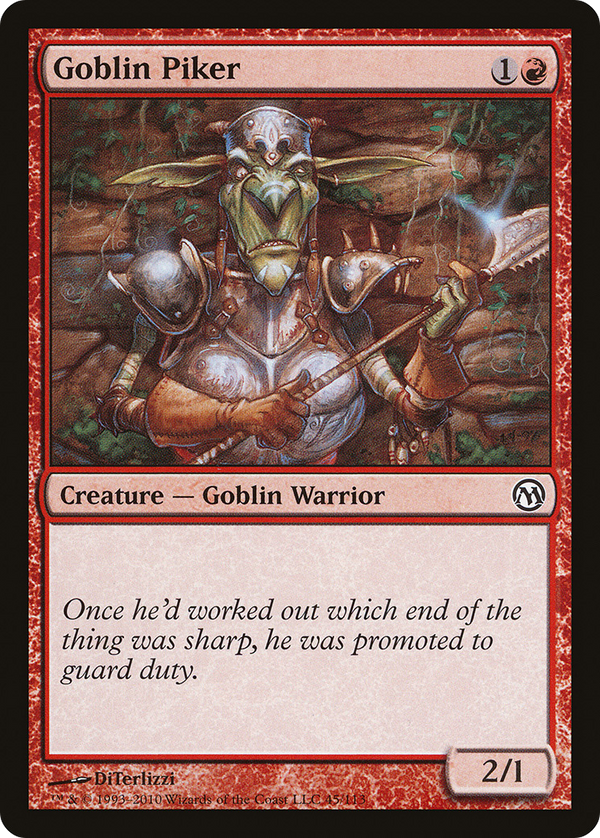 Goblin Piker (DPA-045) - Duels of the Planeswalkers
