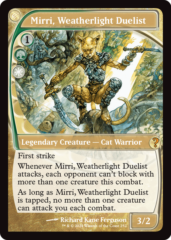 Mirri, Weatherlight Duelist (Future Sight) (MB2-252) - Mystery Booster 2 Foil