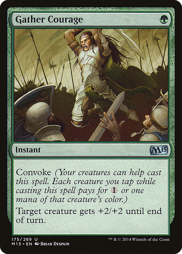 Gather Courage (M15-175) - Magic 2015