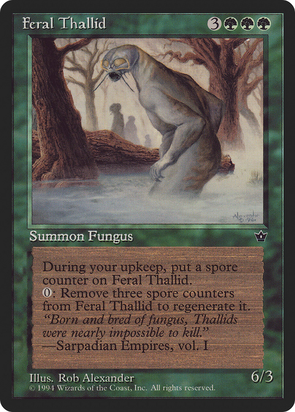 Feral Thallid (FEM-) - Fallen Empires