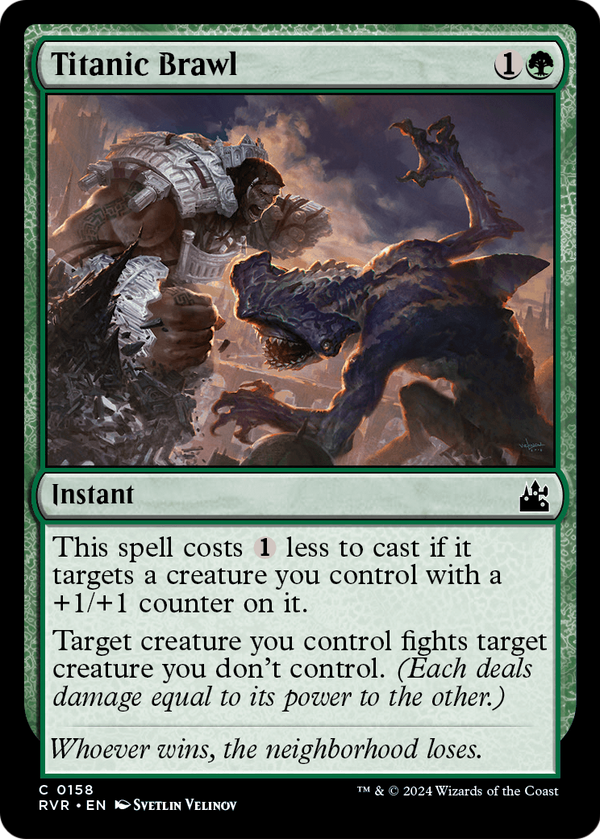 Titanic Brawl (RVR-158) - Ravnica Remastered