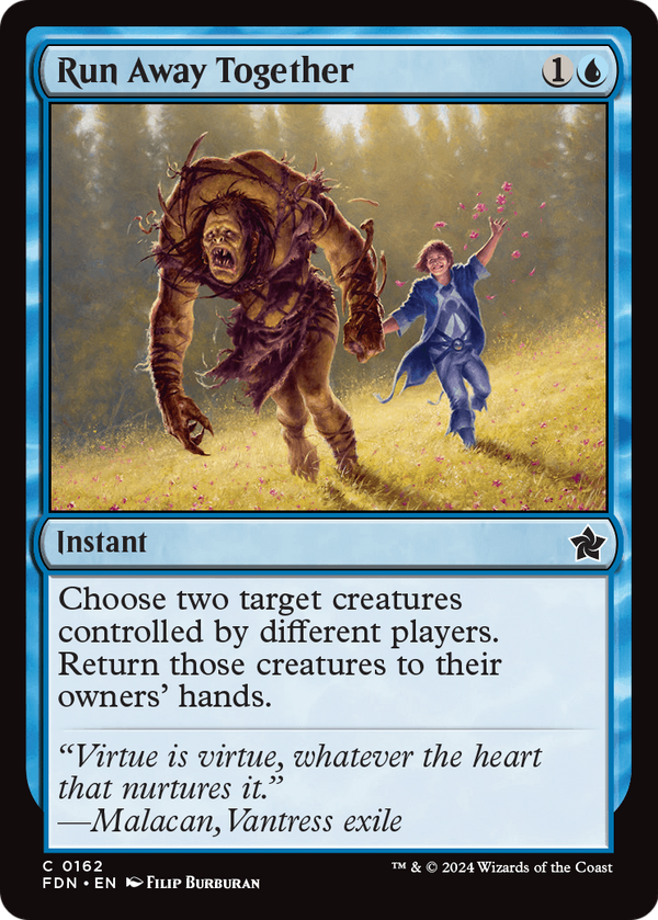 Run Away Together (FDN-162) - Foundations Foil