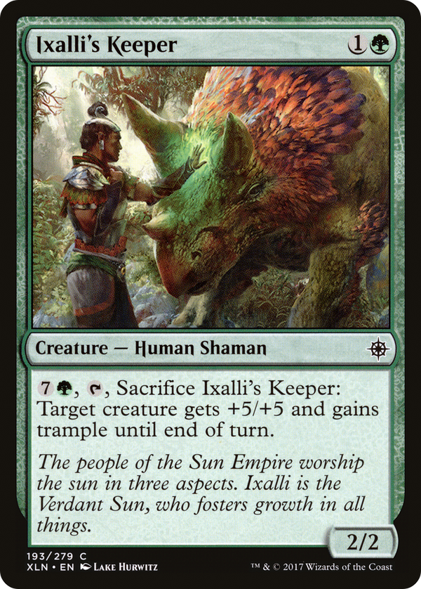 Ixalli's Keeper (XLN-193) - Ixalan
