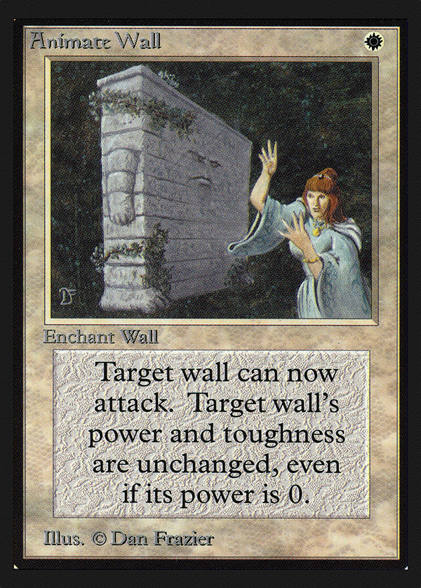 Animate Wall (IE) (IED-) - Intl. Collectors' Edition