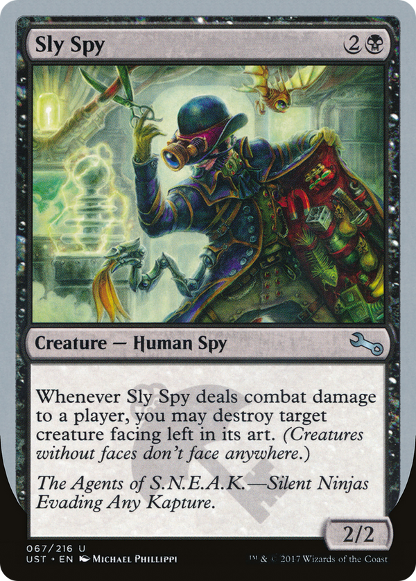 Sly Spy (B) (UST-67B) - Unstable