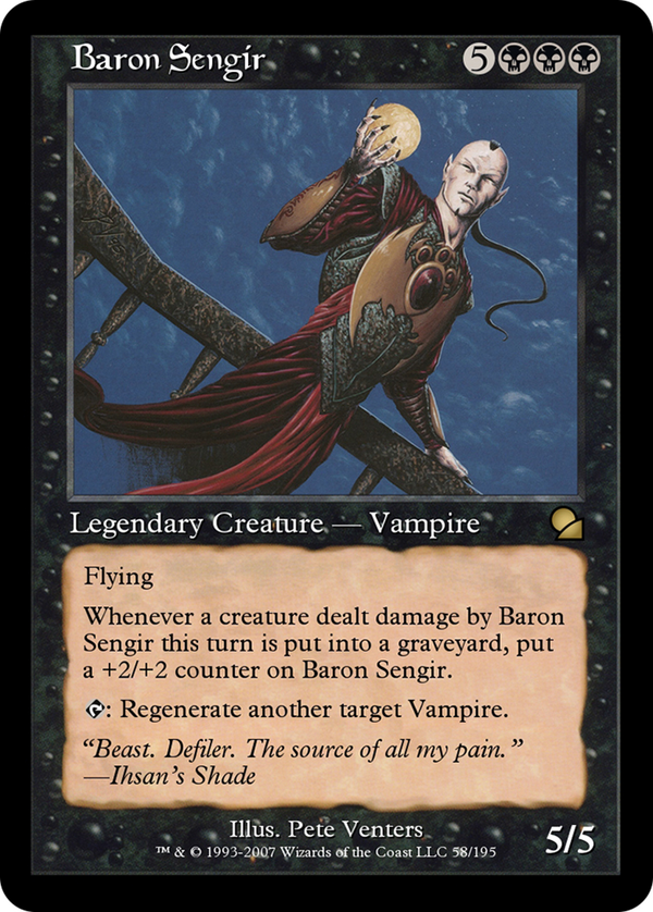 Baron Sengir (ME1-058) - Masters Edition