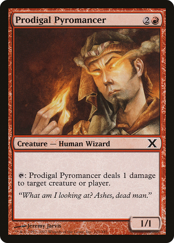 Prodigal Pyromancer (10E-221) - Tenth Edition