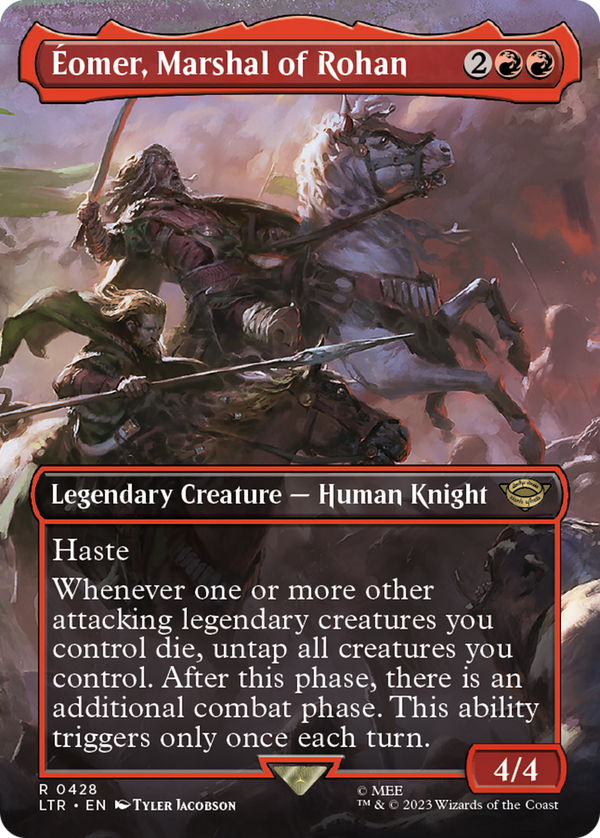 Eomer, Marshal of Rohan (Borderless) (LTR-428) - The Lord of the Rings: Tales of Middle-earth