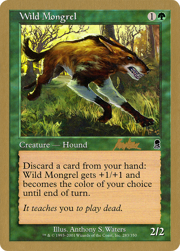 Wild Mongrel - 2002 Brian Kibler (ODY) (WCD-BK283) - World Championship Decks 2002