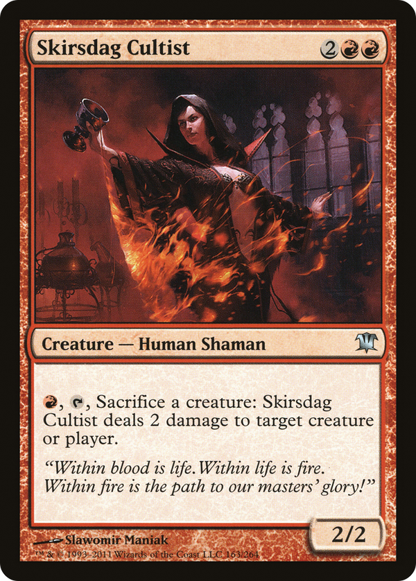Skirsdag Cultist (ISD-163) - Innistrad