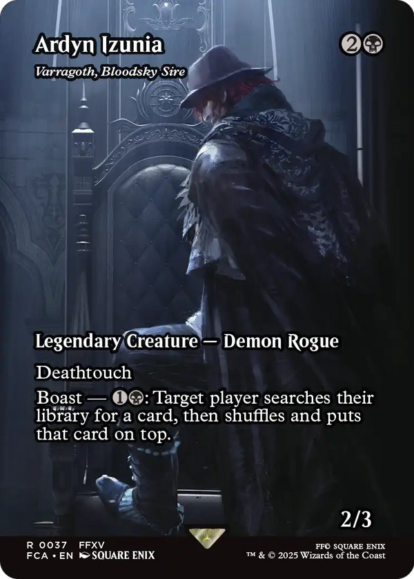 Ardyn Izunia - Varragoth, Bloodsky Sire (Showcase) (FCA-037) - FINAL FANTASY: Through the Ages / Ardyn Izunia (Borderless)