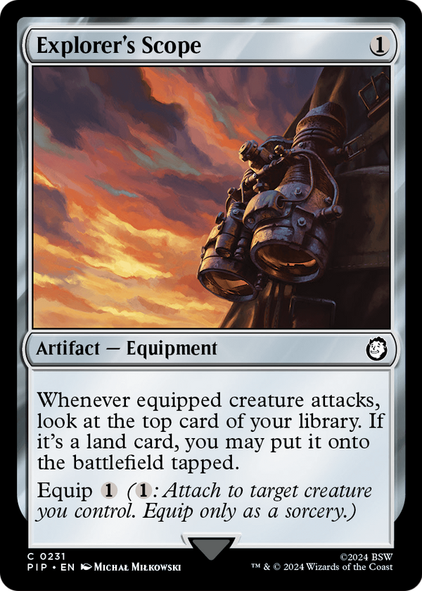 Explorer's Scope (PIP-231) - Fallout Foil