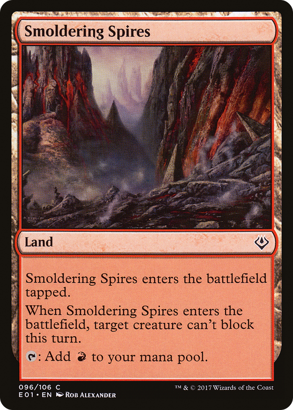 Smoldering Spires (AC2-096) - Archenemy: Nicol Bolas