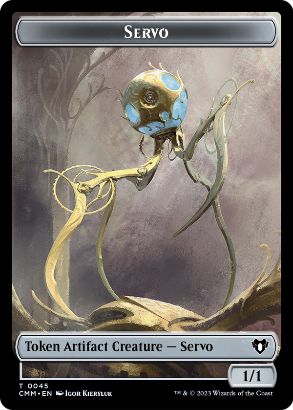 Servo (TCMM-045) - Commander Masters Tokens