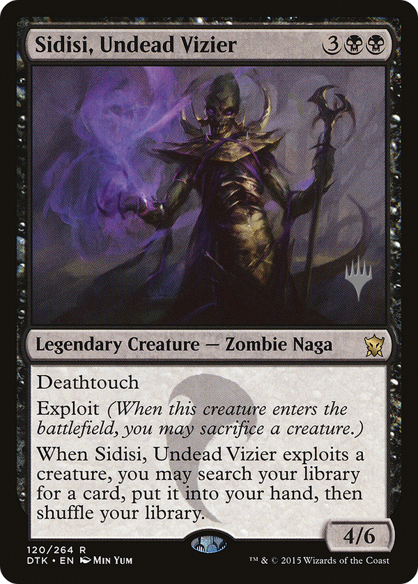 Sidisi, Undead Vizier (PPTHB-120) - Dragons of Tarkir Promos Foil