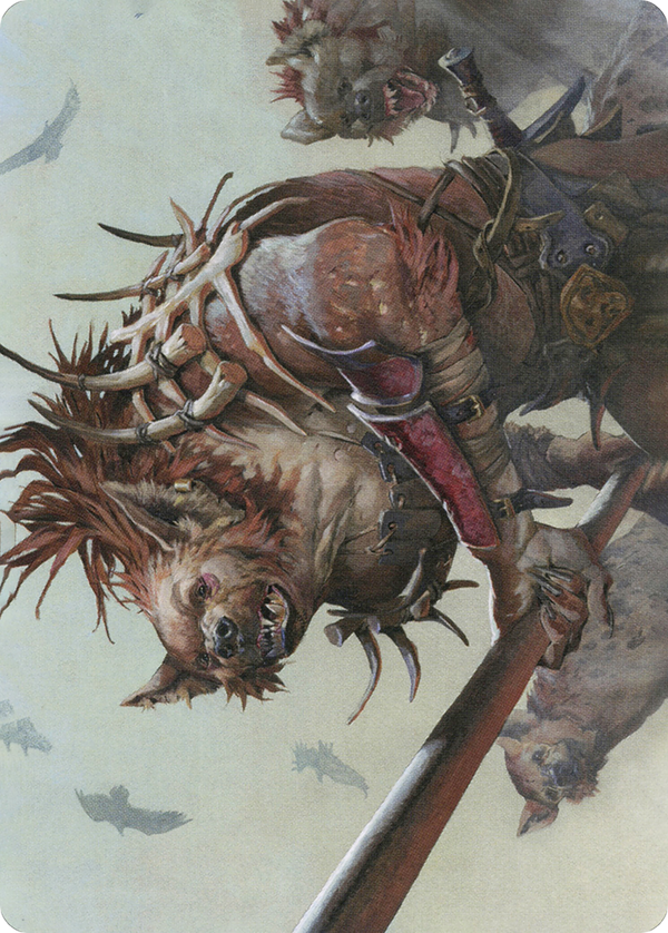 Gnoll Hunter // Gnoll Hunter (AAFR-011) - Adventures in the Forgotten Realms Art Series (Borderless) Foil