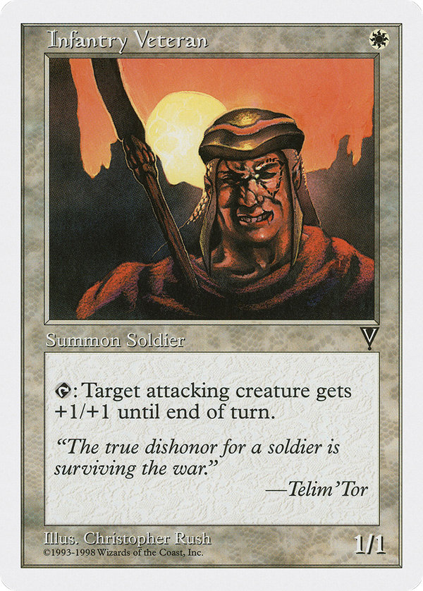 Infantry Veteran (ATH-078) - Anthologies