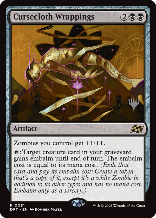 Cursecloth Wrappings (PPDFT-081) - Promo Pack: Aetherdrift