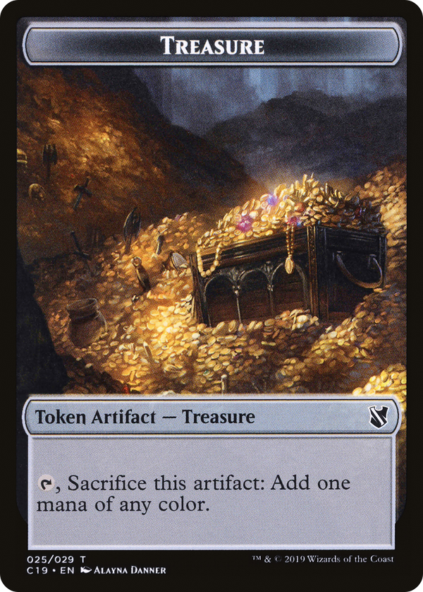 Treasure (TC19-025) - Commander 2019 Tokens