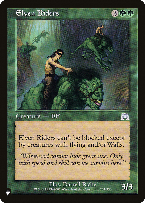 Elven Riders (LIST-ONS-254) - The List