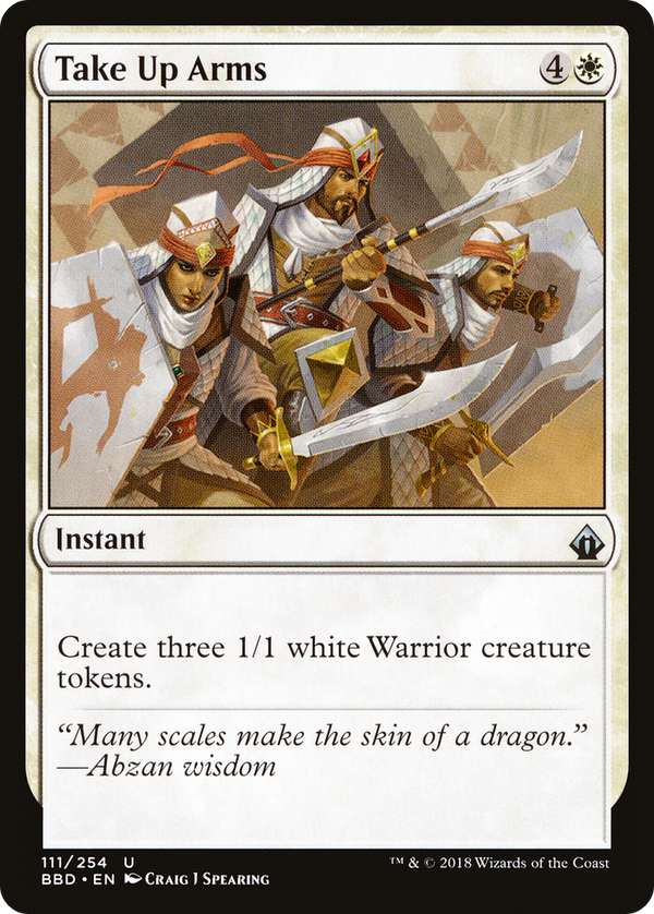 Take Up Arms (BBD-111) - Battlebond Foil