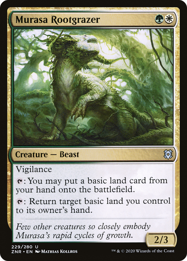 Murasa Rootgrazer (ZNR-229) - Zendikar Rising